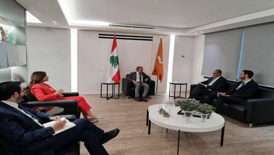 باسيل يستقبل سفيري الكويت والإتحاد الأوروبي