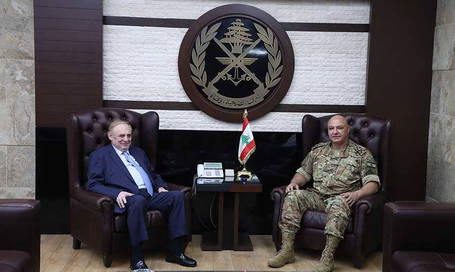الاوضاع العامة بين قائد الجيش والبستاني