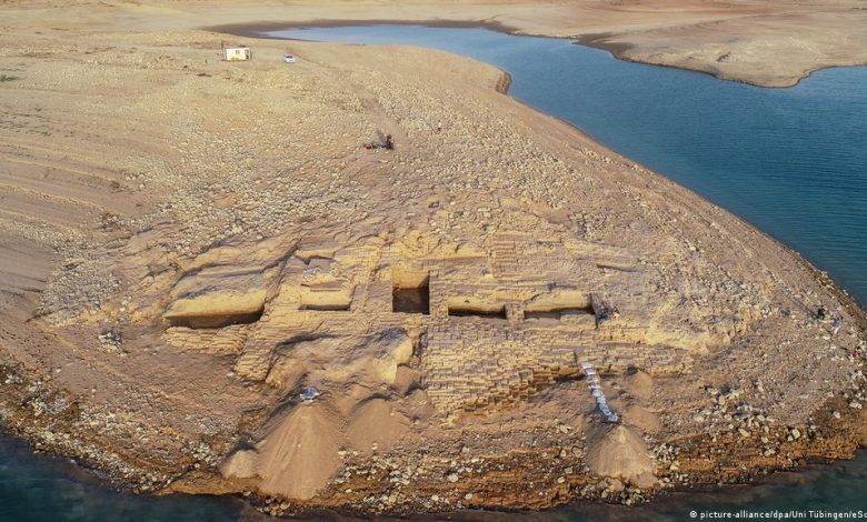 انخفاض مياه دجلة يكشف أنقاض مدينة قديمة في العراق عمرها 3400 عام