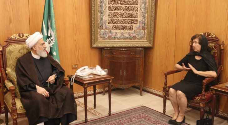 الخطيب: نأمل أن تفضي المحادثات مع هوكشتاين نتائج إيجابيّة