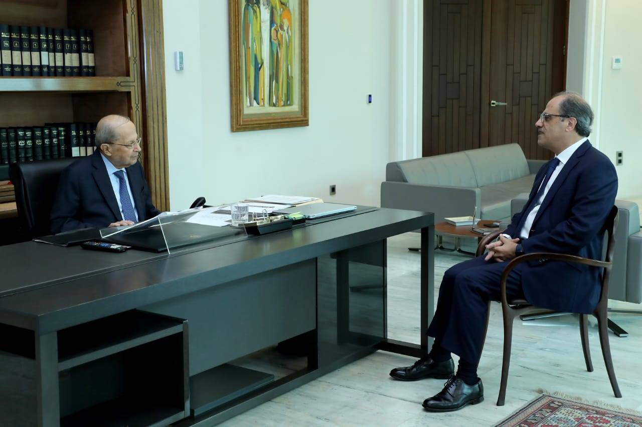المفاوضات مع صندوق النقد محور اجتماع عون وجهاد أزعور