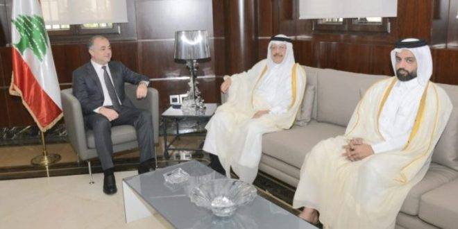 بوصعب بحث وسفير قطر ترسيم
الحدود البحريّة والتطوّرات الإقليميّة