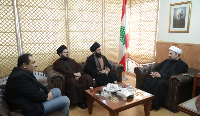 قبلان بحث "تعزيز الوحدة الإسلاميّة"
مع المستشار الثقافي الإيراني