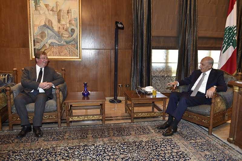 تلقى برقية تهنئة من نظيره السوري
بري استقبل سفيريّ
الأوروغواي وبريطانيا