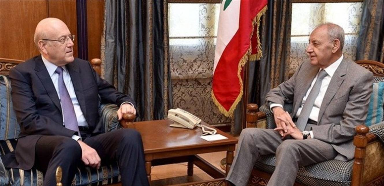 لقاء بين ميقاتي وبري... والأخير "لم يلمس حماسة"