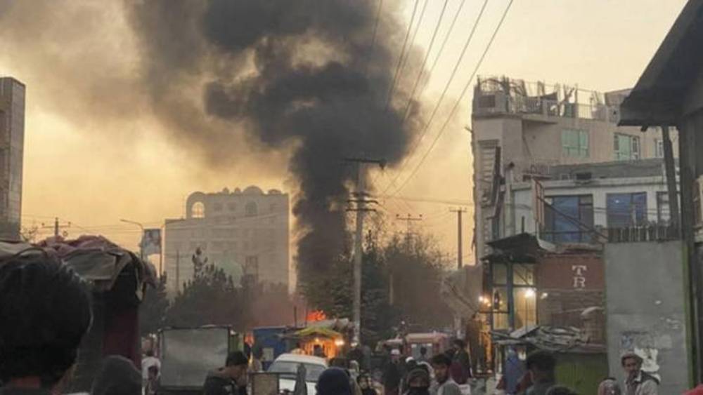 21 قتيلا بتفجير مسجد في كابل