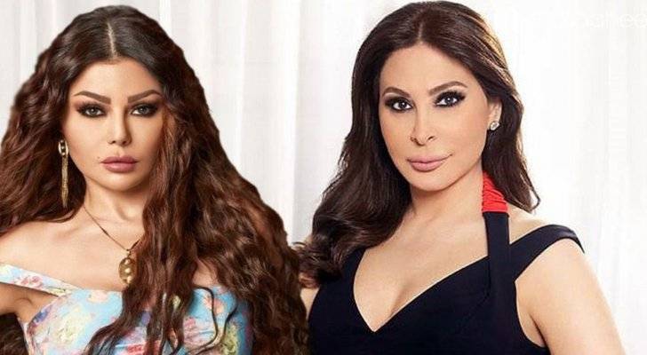 هيفا وهبي تهنئ إليسا بعد إطلاقها 