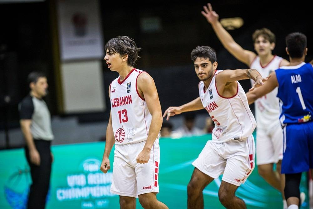 منتخب لبنان للذكور تحت الـ 18 سنة
يبلغ نهائيات بطولة العالم في كرة السلة