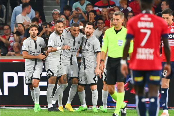 بطولة فرنسا: سان جرمان "يلتهم" ليل (7-1)
