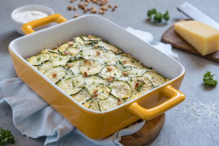 طريقة عمل غراتان الكوسا