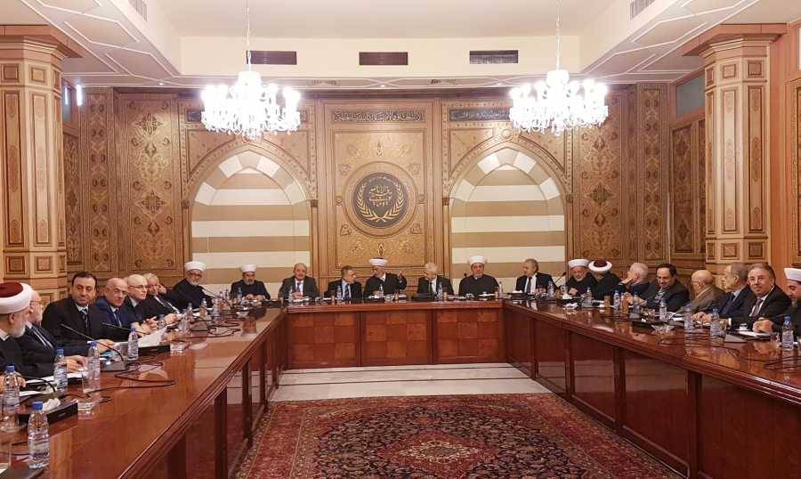 المجلس الشرعي الإسلامي يدعم ميقاتي:
لدعم لبنان عربياً ودولياً في قضية النازحين