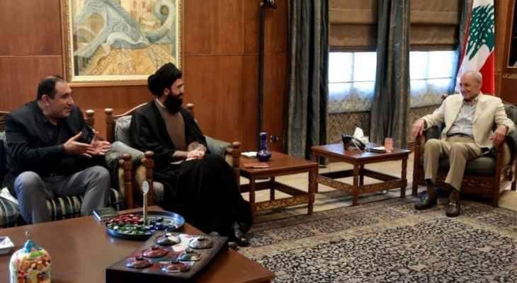بري استقبل المستشار الثقافي
الإيراني في زيارة بروتوكوليّة