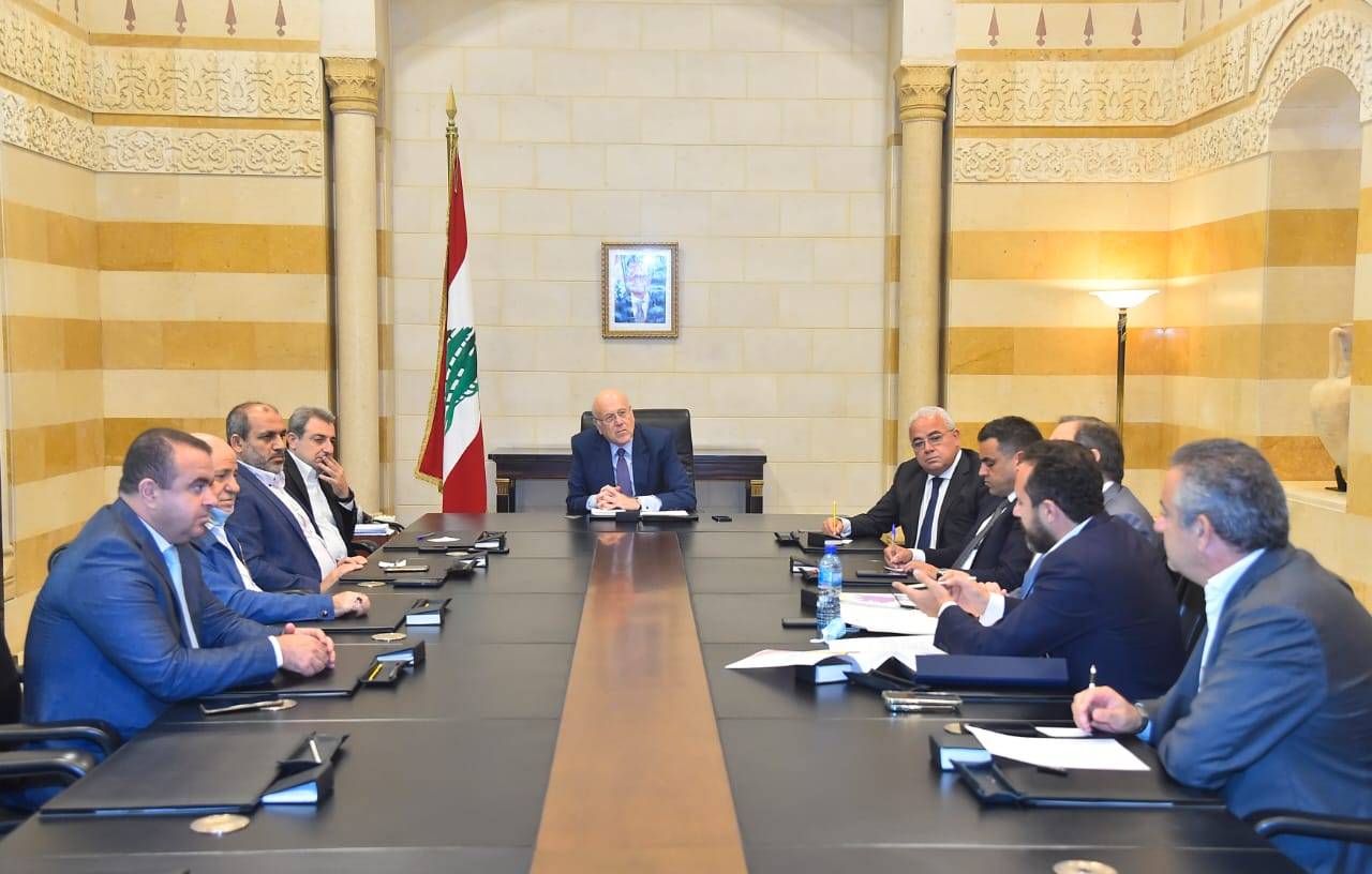 أوضاع الكهرباء في البقاع الغربي وراشيا محور اجتماع في السراي الحكومي برئاسة ميقاتي