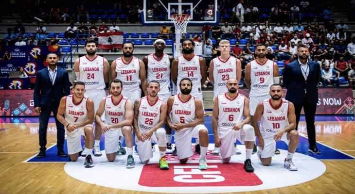 منتخب لبنان لكرة السلة يتأهل الى كأس العالم بعد فوزه على الهند