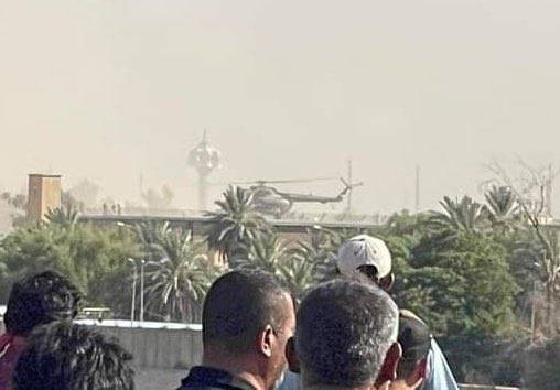 ما حقيقة هبوط طائرة عسكرية فوق مبنى السفارة الأميركية في بغداد لإجلاء بعض الشخصيات؟