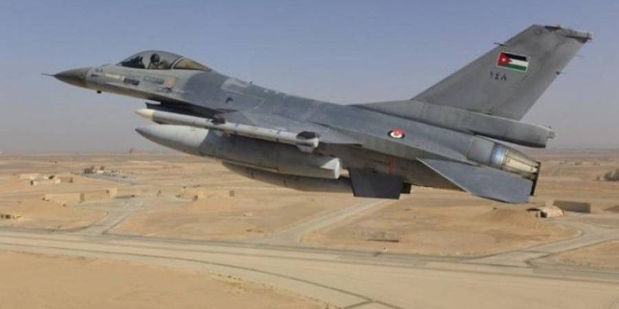 الأردن: سقوط مقاتلة أثناء رحلة تدريبية