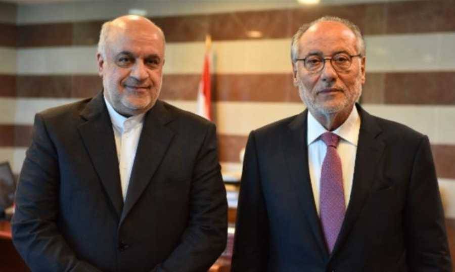 سفير إيران عرض مع الحلبي العلاقات الثنائيّة 
القطان والرزاق طالبا  بقبول الهبات الإيرانيّة
