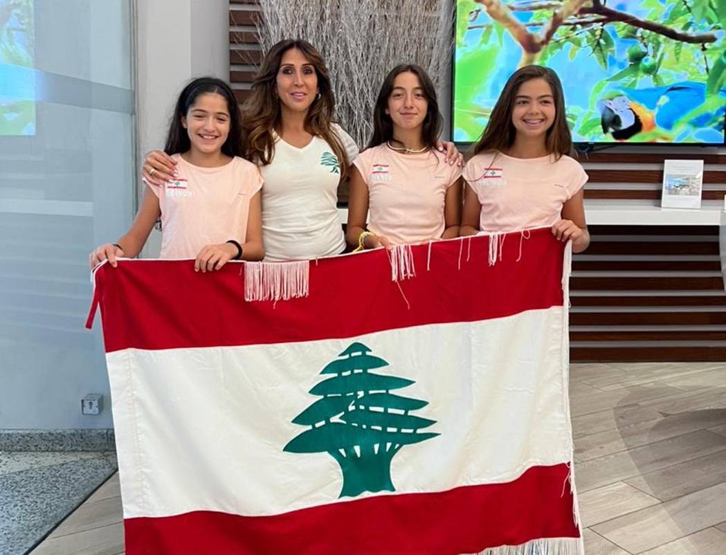 تنس : منتخب لبنان للاناث (تحت الـ 12 سنة)
الى بطولة آسيا في كازاخستان