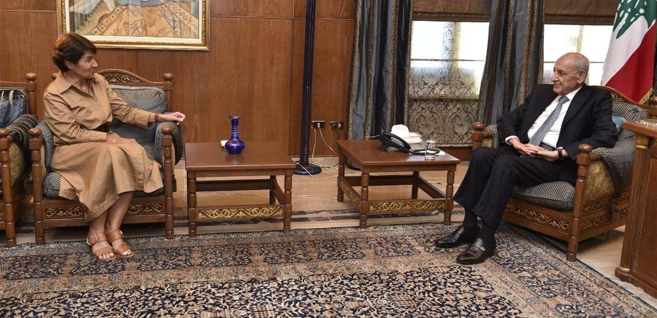 غريو بحثت مع بري وميقاتي
وبوصعب ملفي الترسيم والرئاسة