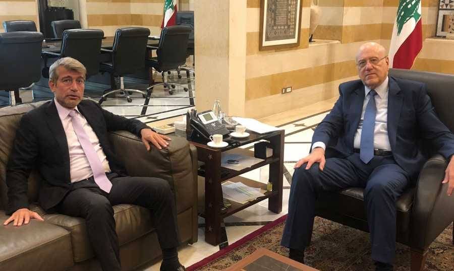 الكهرباء محور لقاء ميقاتي وفياض في السراي