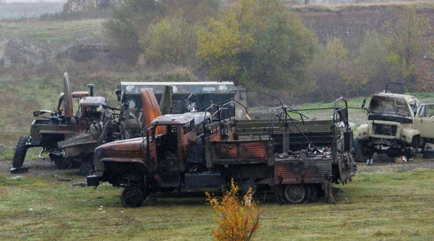 أرمينيا تتهم اذربيجان باستخدام المسيرات لقصف مناطق سكنية
يريفان: خسائر جيشنا بلغت 105 قتلى جراء الاشتباكات