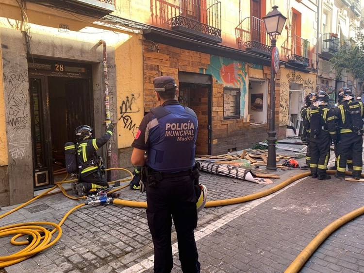 انفجار في مبنى بمدريد أسفر
عن إصابة 3 أشخاص على الأقل
