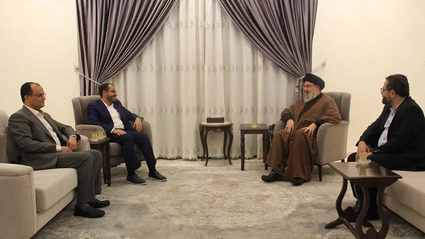 نصرالله استقبل رئيس الوفد الوطني اليمني المفاوض