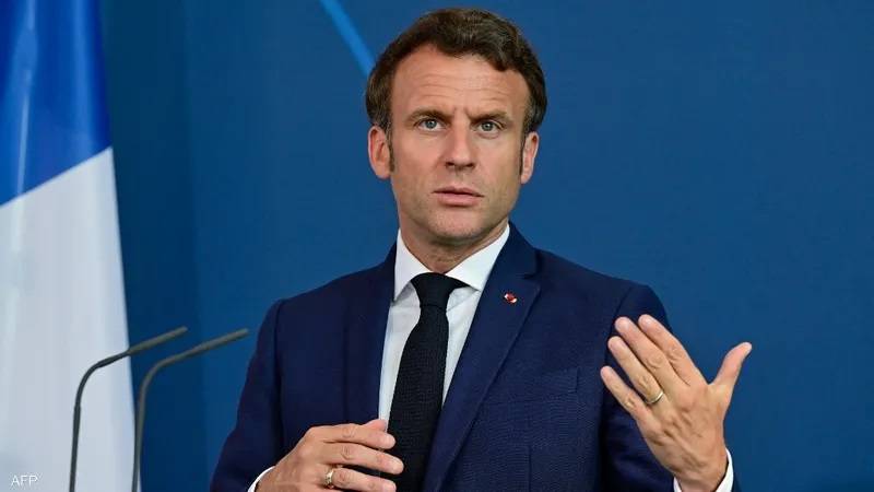 ماكرون: لسنا في حرب مع روسيا