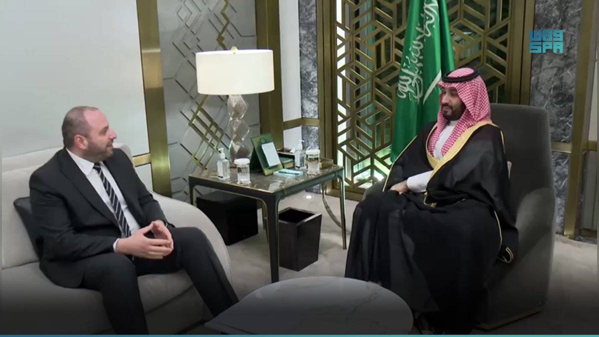 علام أكد بن سلمان خلال استقباله المبعوث الخاص لزيلينسكي؟