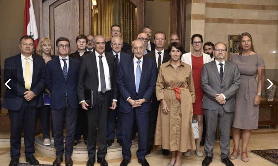 بري لسفراء الاتحاد الأوروبي: المطلوب
تعاون مجلسي حكومي لانتخاب رئيس