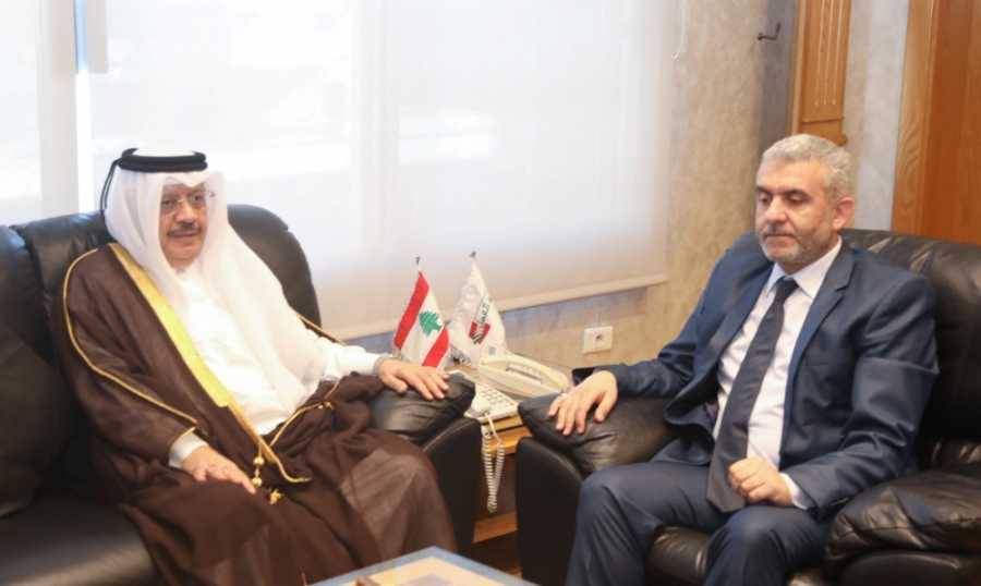 بيرم عرض مع السهلاوي
زيارة وفد قطري الى لبنان