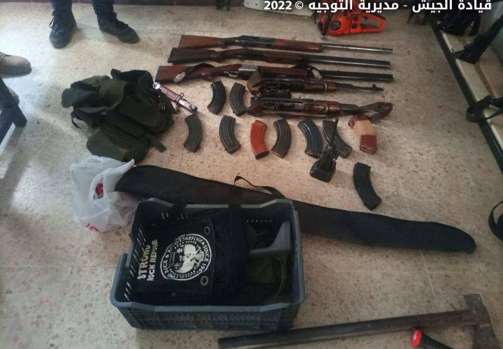 دهم منازل مطلوبين في نبحا- بعلبك