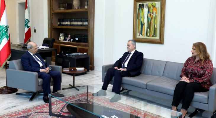 السفير السوري من بعبدا: سوريا جادّة في إستقبال وتسهيل عودة أبنائها