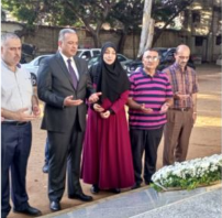 تداول الواقع الثقافي في لبنان مع مستشار أبي المنى
المرتضى وضع إكليلاً على نصب ضحايا مجزرة صبرا:
العدو حرّض لبنانيين مُضلّلين على ارتكابها لزرع الفتنة