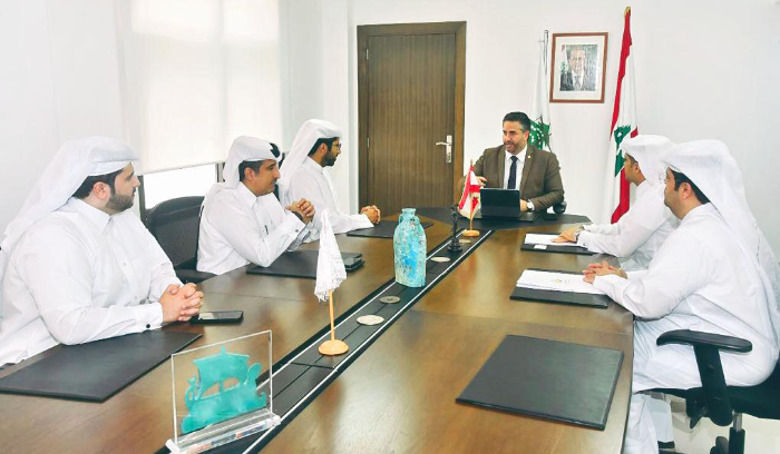 الوفد الاقتصادي القطري استكمل جولته على المسوؤليين وبحث
التعاون في جميع المجالات ومنها تعزيز العمالة اللبنانية في بلاده