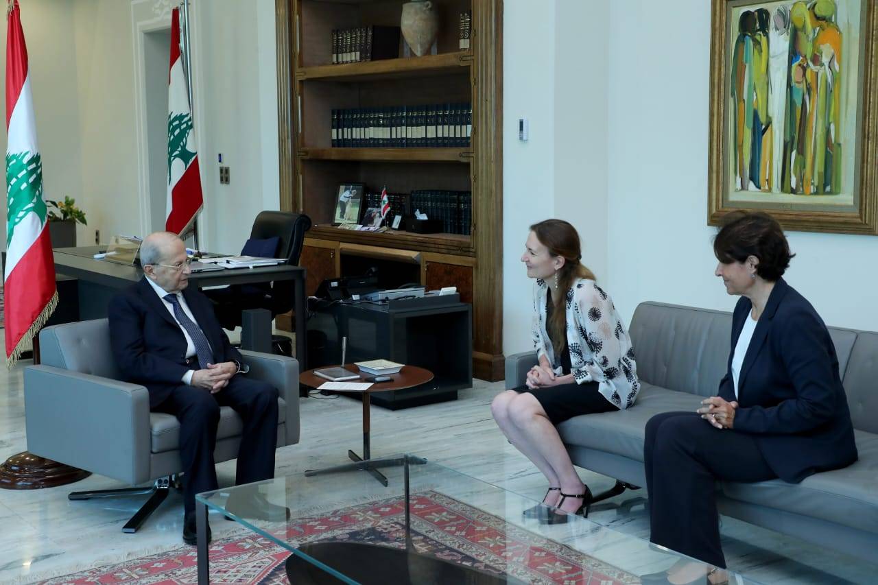 عون: لن تكون هناك أي شراكة مع الجانب 