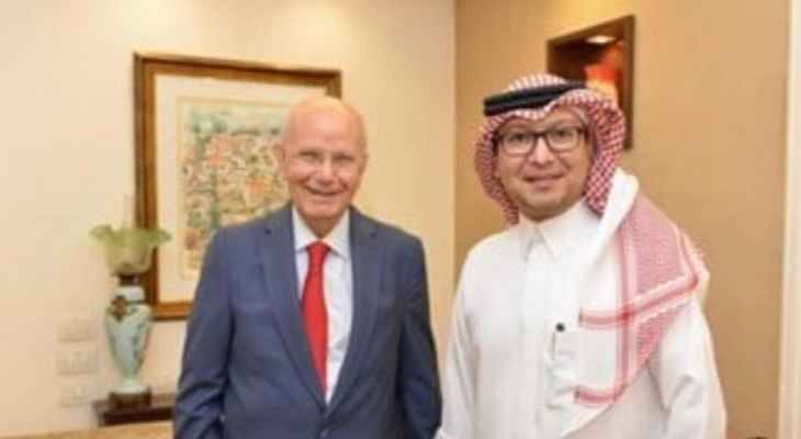 عبدالرحيم مراد استقبل بخاري
وبحث تطوير علاقات لبنان والسعوديّة
