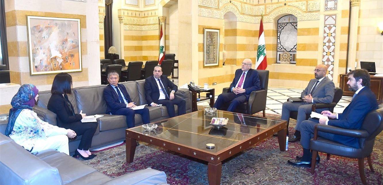 ميقاتي رأس اجتماعا خصص للبحث مع المنظمات الدولية بمكافحة الكوليرا