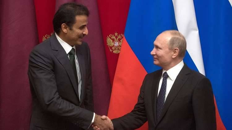 بوتين سيجتمع مع الشيخ تميم غدا