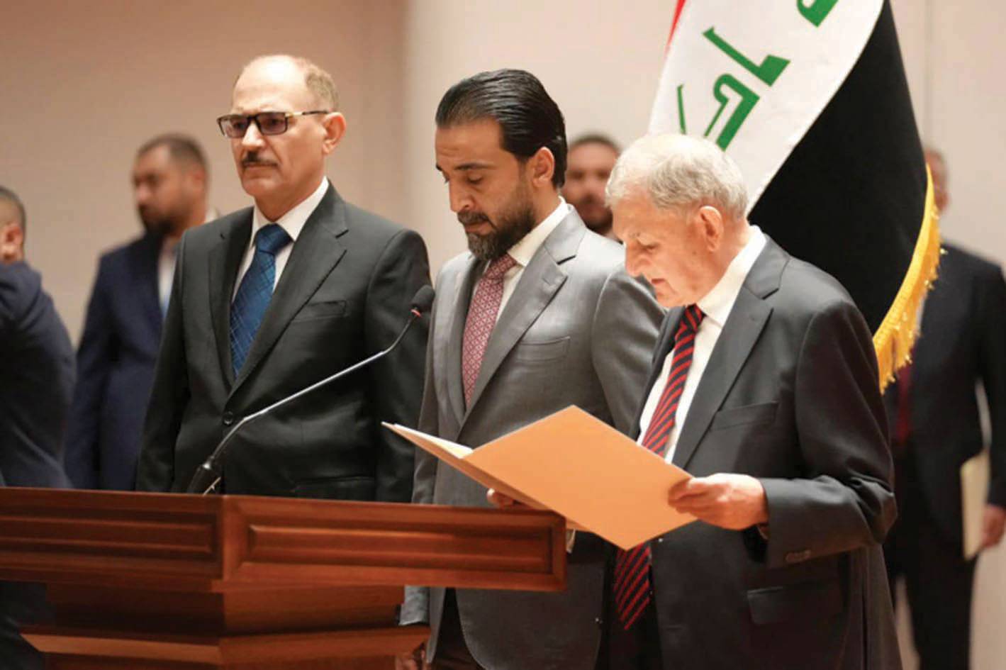 الرئيس العراقي الجديد يُؤدي اليمين الدستورية ويُـكلف السوداني بتشكيل الحكومة