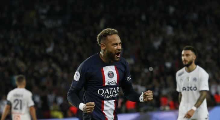 كلاسيكو فرنسا: نيمار يقود سان جرمان الى الفوز على مرسيليا