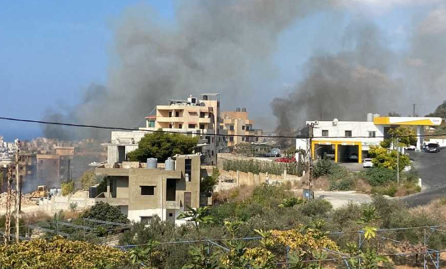 بالفيديو: حريق كبير في مغدوشة!