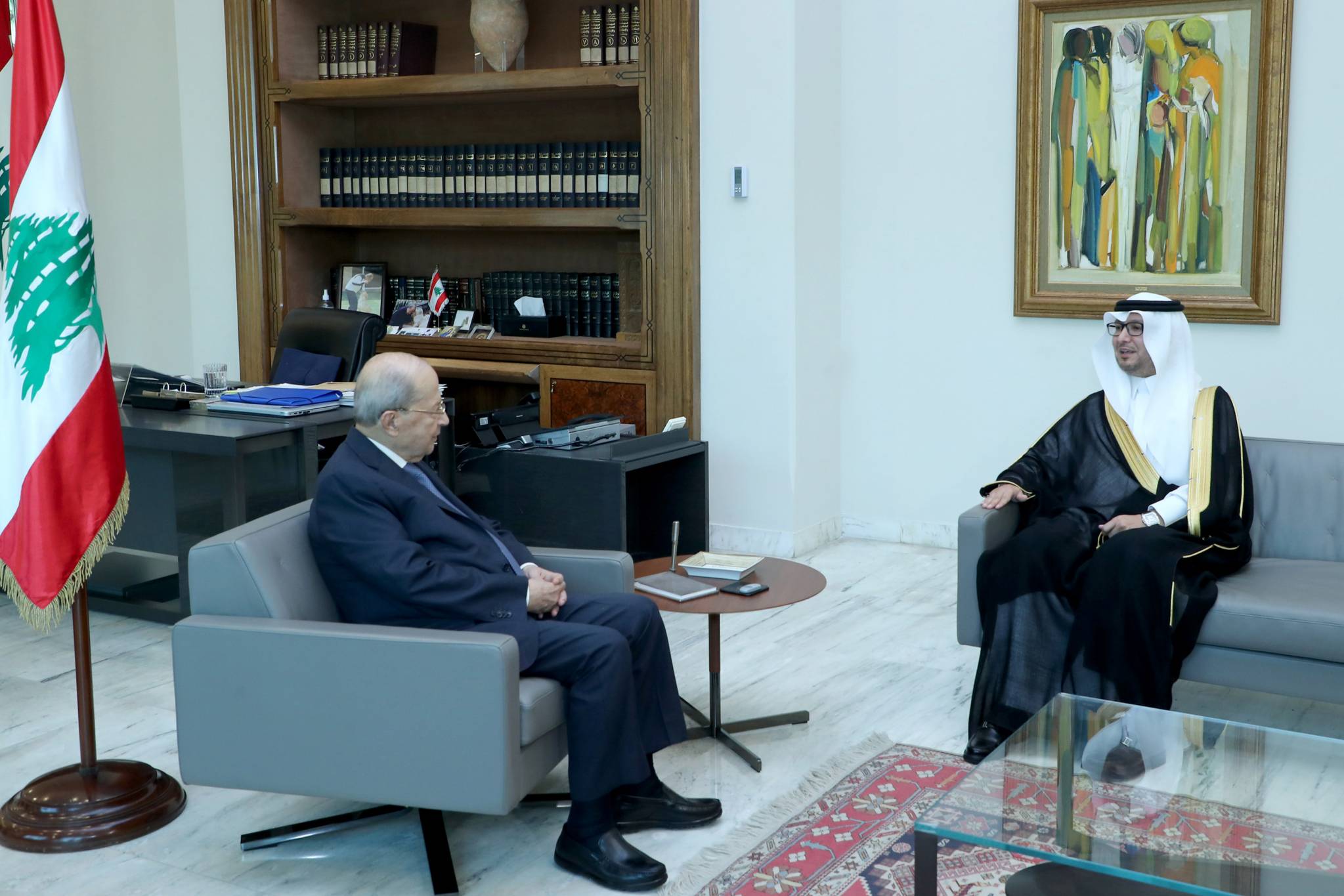 بخاري زار عون وبري: الطائف
حمى لبنان وأمّن الإستقرار فيه