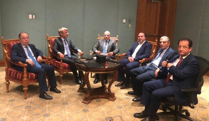 فياض عرض مع وزير الموارد المائيّة في مصر
تبادل الخبرات ونقل الغاز المصري الى لبنان