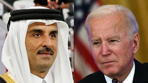 أمير قطر يتلقى رسالة من الرئيس الأميركي