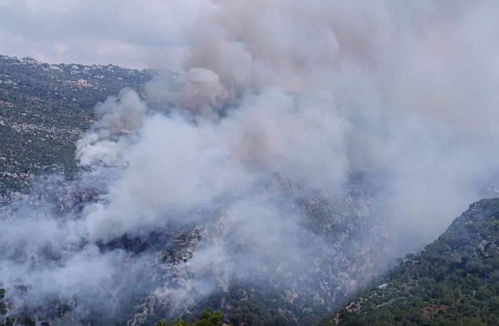 حريق كبير في رأس المتن... إليكم التفاصيل
