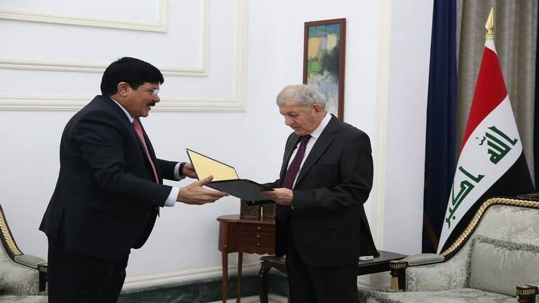 الأسد يهنئ نظيره العراقي
