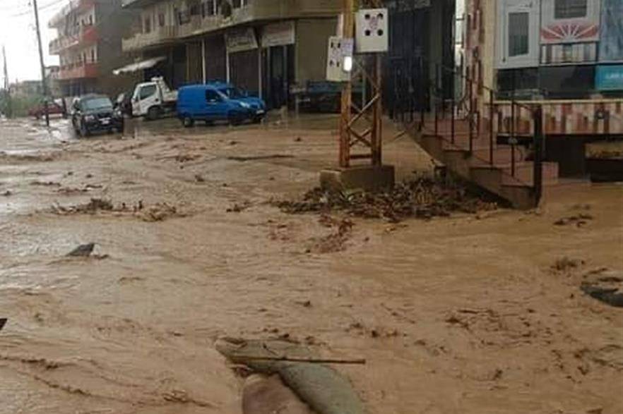 الأمطار الغزيرة أغرقت قرى وبلدات في عكار