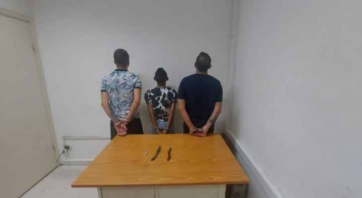 توقيف 3 أشخاص قاموا بعمليّة طعن
مواطنة وسلبها في قرنة شهوان