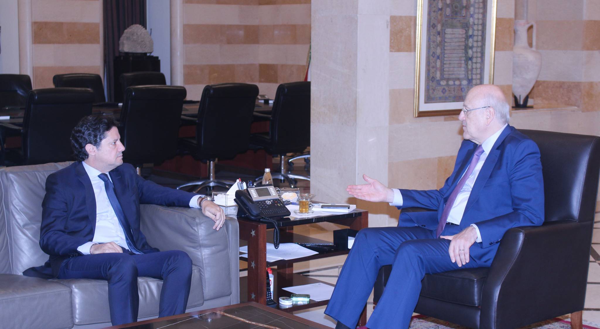 ميقاتي  اطلع من وفد ألماني على التحضيرات
لعقد مؤتمر مطلع العام المقبل